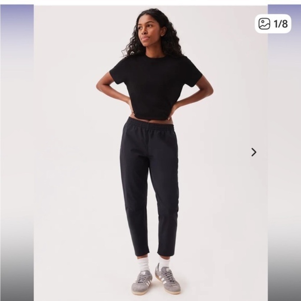 Outdoor Voices Black Track Pants Joggers Extra Small
